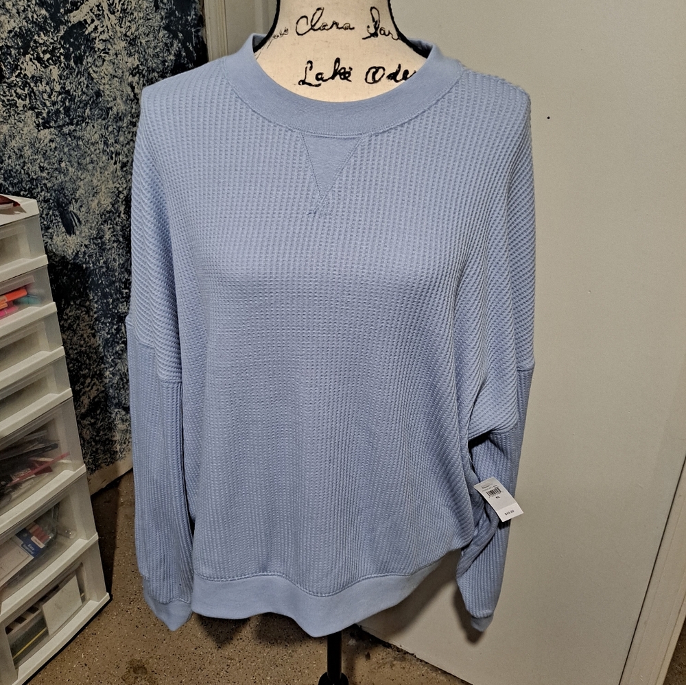 Gap waffle knit top